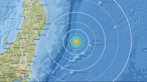 Strong 6.1 quake strikes off Japan's east coast
