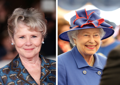 Actress Imelda Staunton plays the new Queen in season five of The Crown.