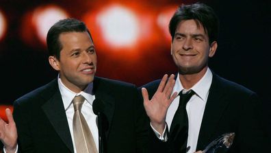 Jon Cryer and Charlie Sheen.