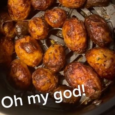 Airfryer hack for crispy roast potatoes costs less than $2