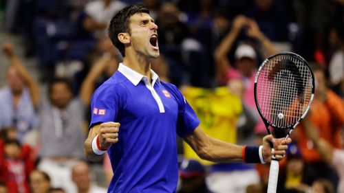 Novak Djokovic defeated Roger Federer to take out his second US Open win. (AAP)