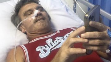 Surfing legend Mark Richardson is fighting for his life in a Bali hospital.