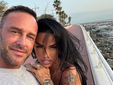 Katie Price and husband Lee Andrews