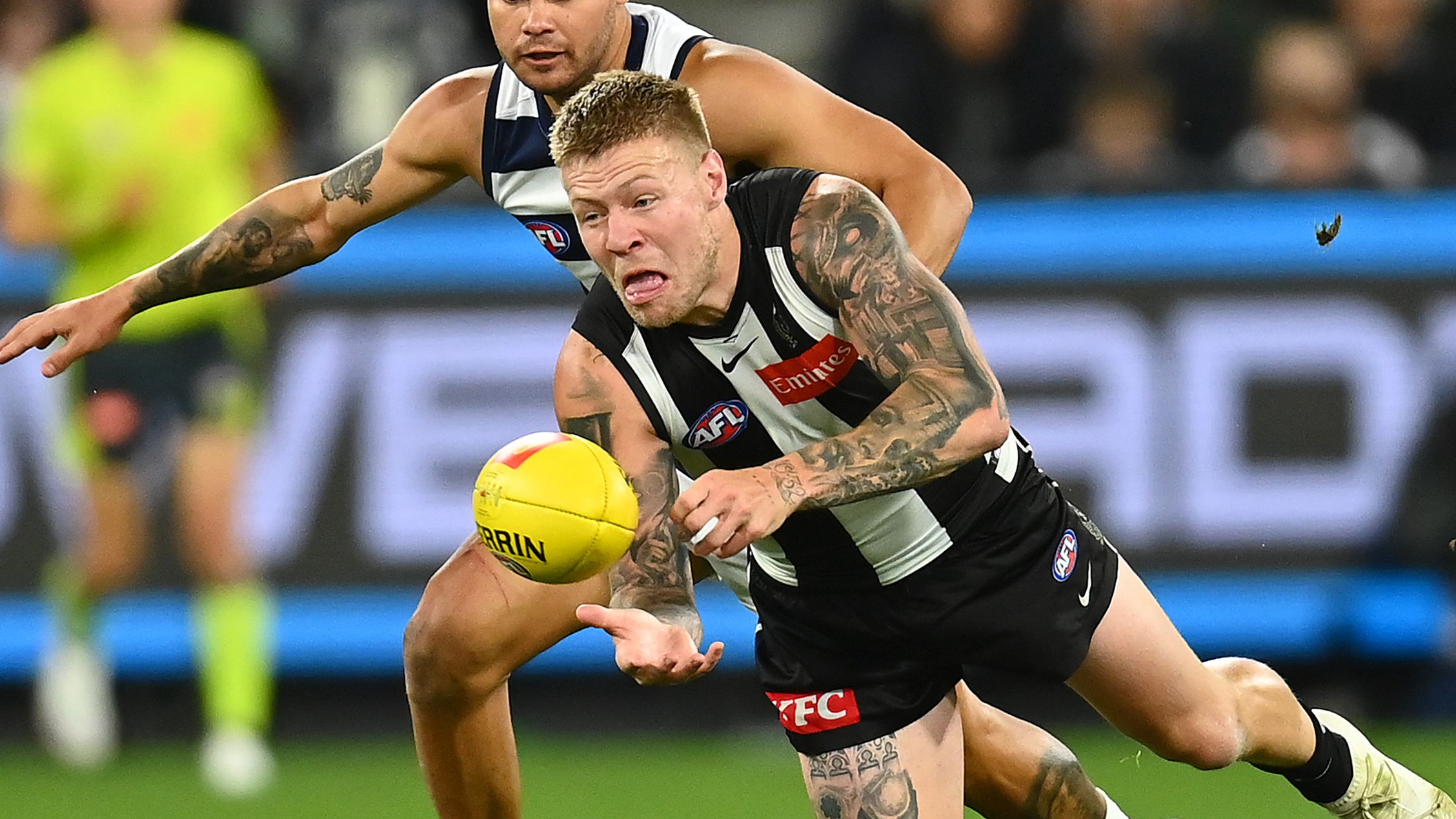 Magpies confirm $3.2 million Jordan De Goey extension 'on hold' amid Bali video scandal