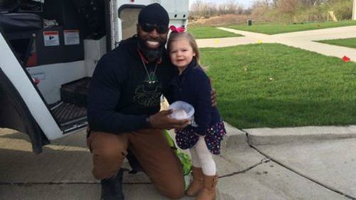 Little girl’s birthday wish of meeting local garbage man comes true