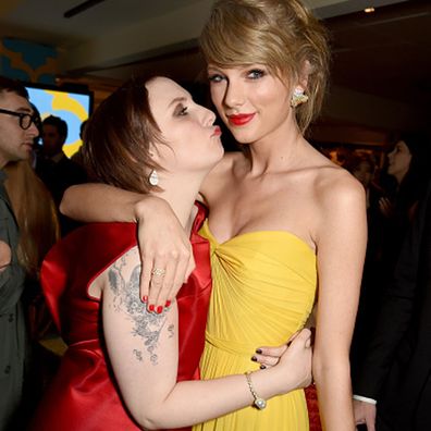 Lena Dunham and Taylor Swift