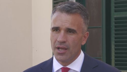 New South Australian premier,  Peter Malinauskas.