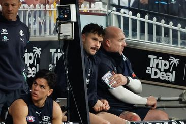 Zac Williams was ruled out during the Collingwood clash.