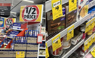 What the different sales tags at Coles and Woolies mean