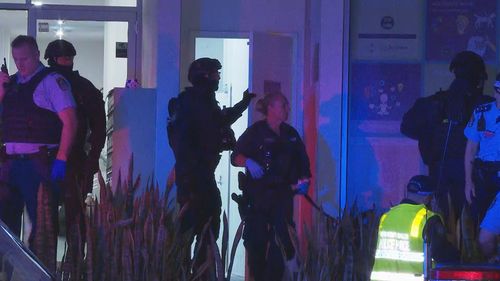 A man has been shot in the hand in Sydney's south-west.