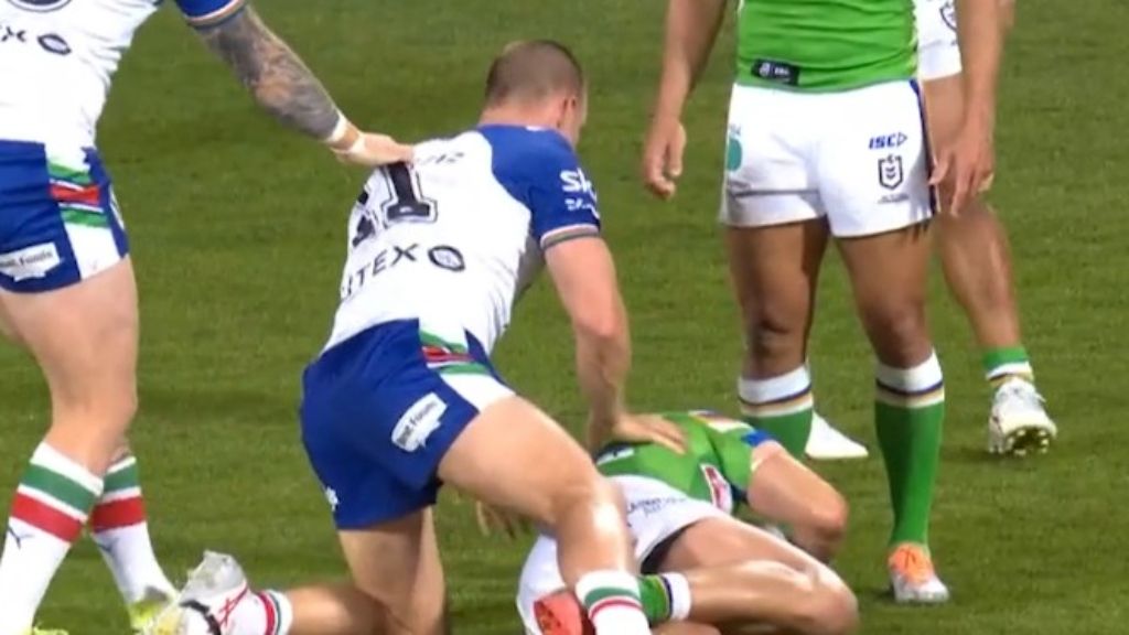 Mitch Barnett faces ban after sin bin carnage in Warriors victory over Canberra Raiders