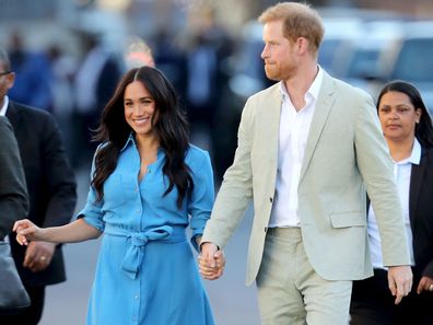 Meghan and Harry in Cape Town, South Africa