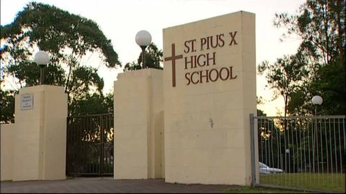 Denham taught at the Hunter Valley's St Pius X High School. (9NEWS)