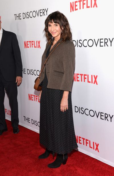 Mary Steenburgen at the premiere of <em>The Discovery</em> on March 29, 2017 in LA.