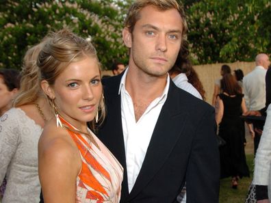 Sienna Miller and Jude Law