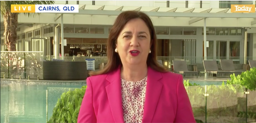 Queensland Premier Annastacia Palaszczuk announced the program on the Today Show this morning. 