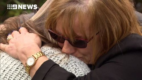 "She gave me a kiss and a hug," Mrs Brown said of her last interaction with daughter Jodie. (9NEWS)