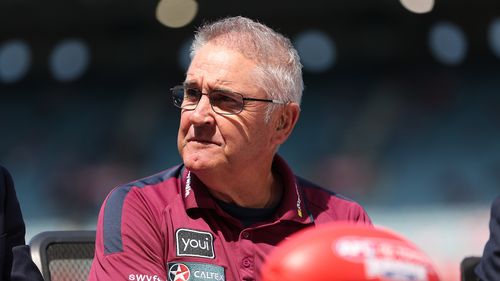 Chris Fagan, Senior Coach of the Lions is seen prior to the AFL Grand Final match between Sydney Swans and Brisbane Lions at Melbourne Cricket Ground, on September 28, 2024, in Melbourne, Australia. (Photo by Robert Cianflone/AFL Photos via Getty Images)