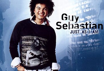 Which song was Guy Sebastian's debut single?