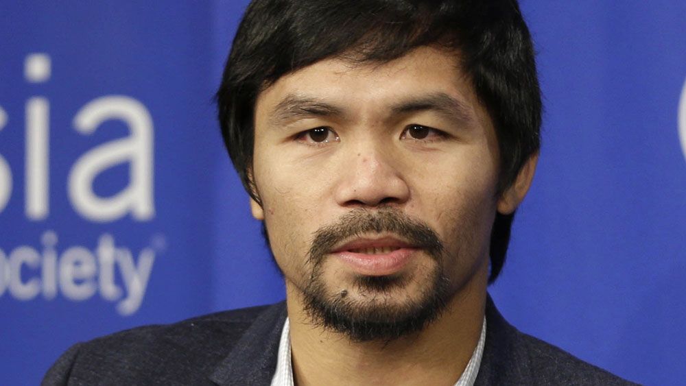 Manny Pacquiao. (AAP)
