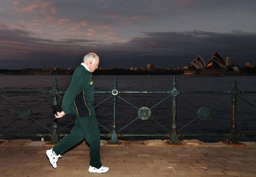 "One of my Wallaby tracksuits. One of them is on display. I'm quite fond of that,” Mr Howard said. 