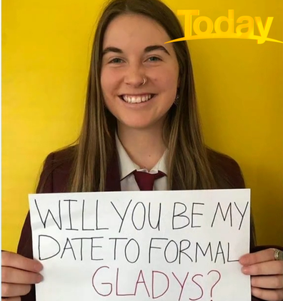 Ms Cox asked Gladys Berejiklian to be her formal date.