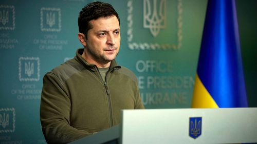 Ukrainian President Volodymyr Zelenskyy