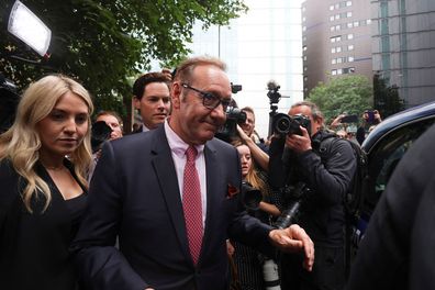 Actor Kevin Spacey leaves Southwark Crown Court, after he was found not guilty on charges related to allegations of sexual offenses, in London, Britain, July 26, 2023. 