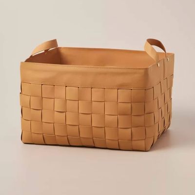 Harley medium rectangle woven basket: $50