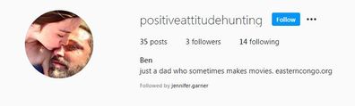 Ben Affleck, secret Instagram account