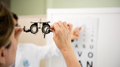 An annual eye test can detect the disease.