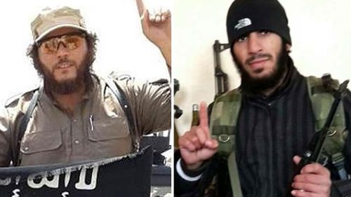 Australian jihadists Khaled Sharrouf and Mohamed Elomar. (Supplied)