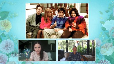 Courteney Cox Ellen Degeneres Friends