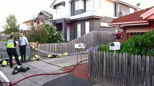 The cause of a fire remains a mystery. (9NEWS)