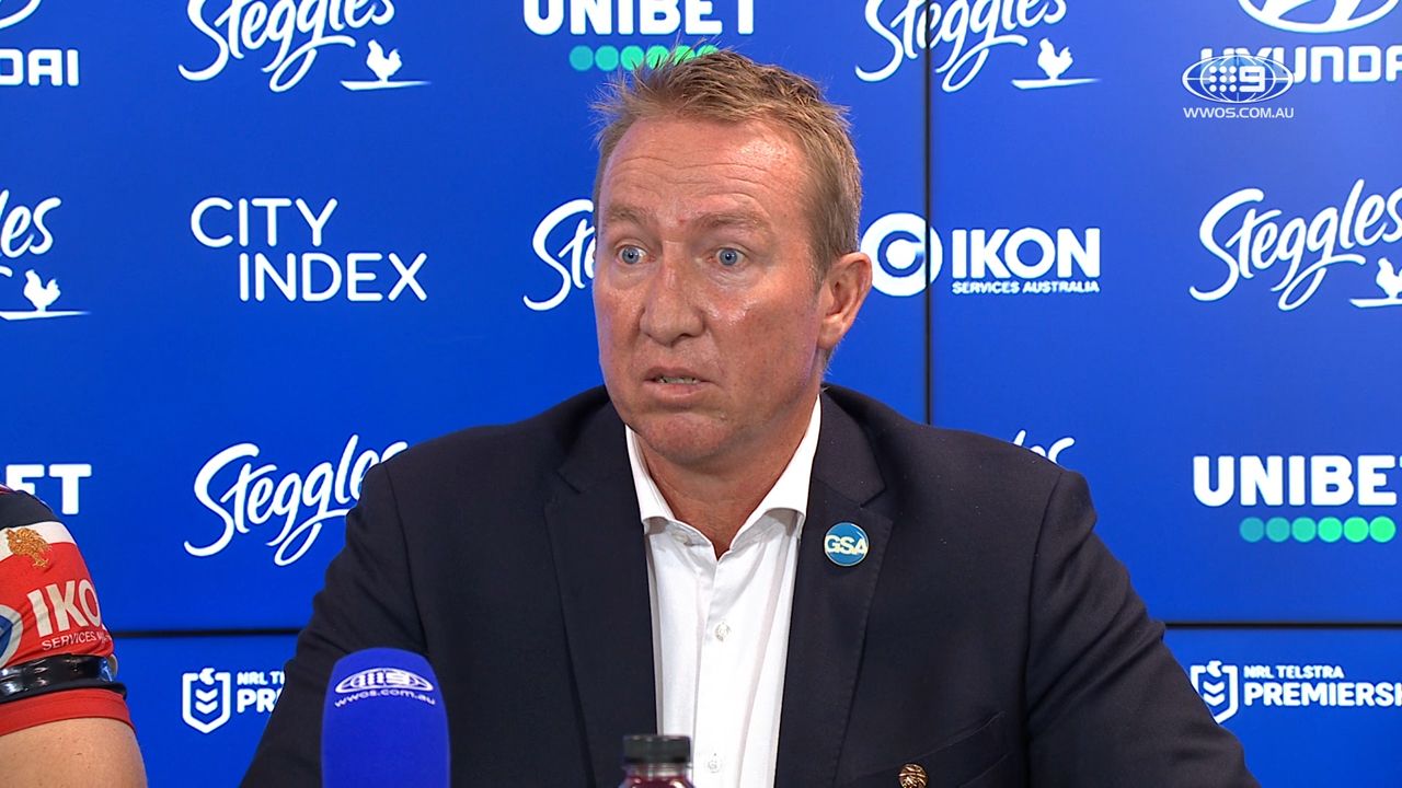 'It's not that hard': Trent Robinson condemns Bunker after 'really clear' decision missed in loss to Storm