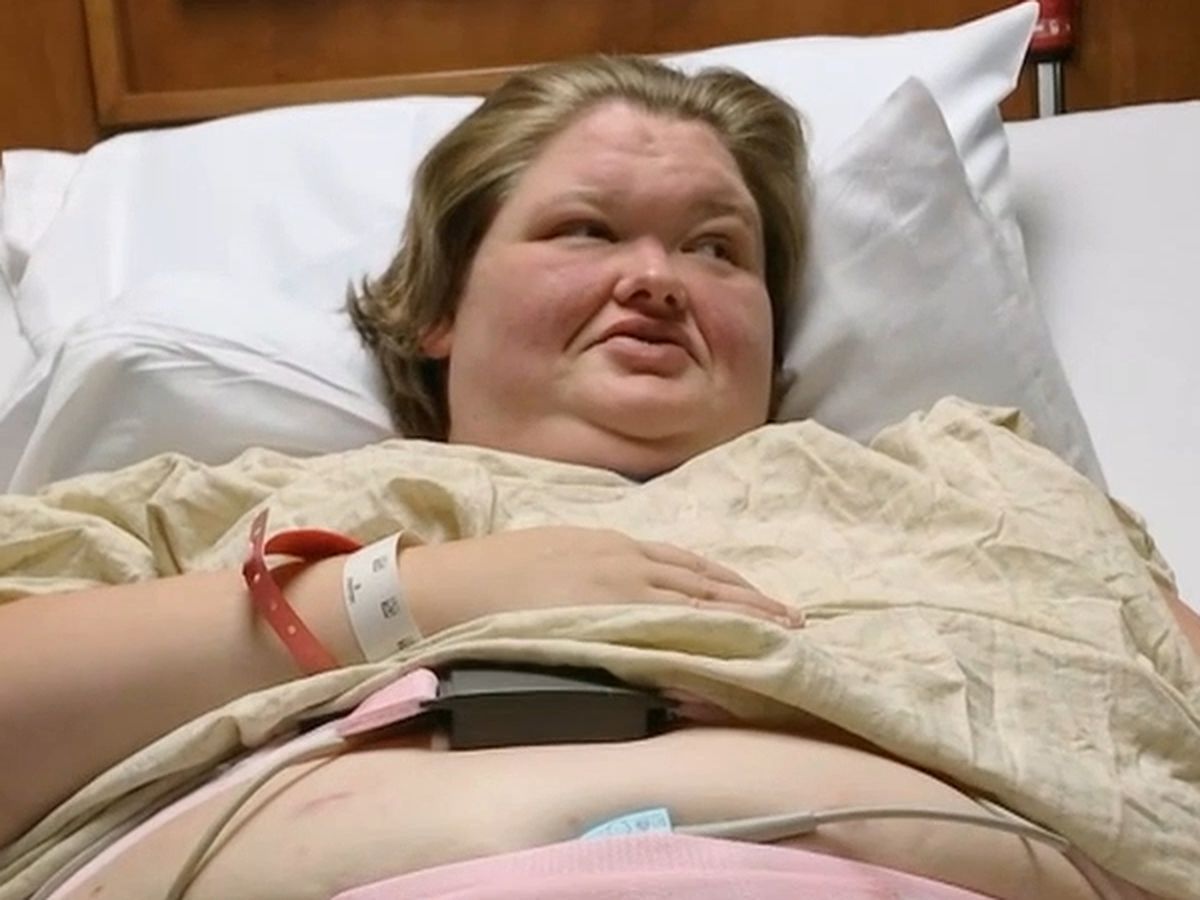 1000-Lb Sisters Amy and Tammy Slaton: Amy Slaton fears 'anything could go  wrong' as she prepares to welcome her first child - nine.com.au