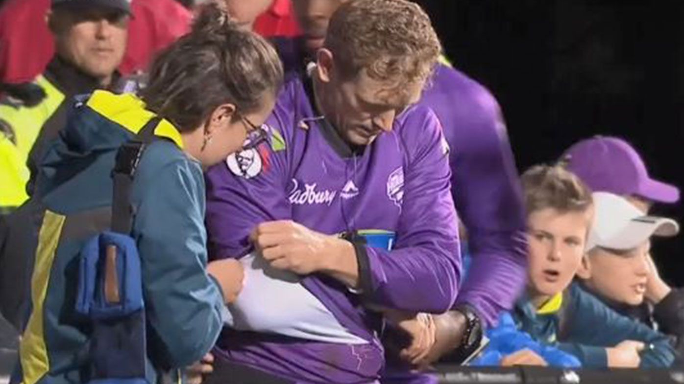 George Bailey dislocates shoulder as top-placed Hurricanes season ends with a whimper