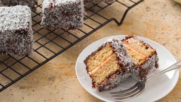 Thermomix gluten free lamingtons recipe