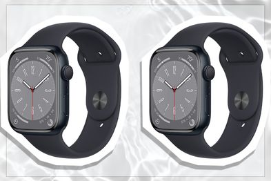 Apple Watch Series 8 GPS 45mm Midnight Aluminium Case with Midnight Sport Band — Regular