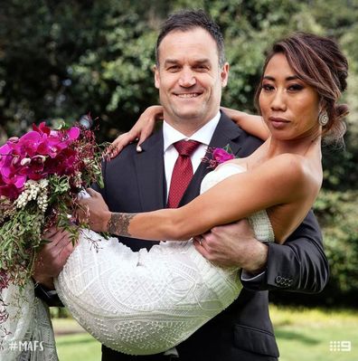 Ning and Mark from Married At First Sight