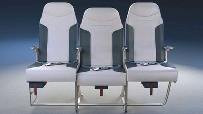 Plane middle seats redesigned by Molon Labe Seating