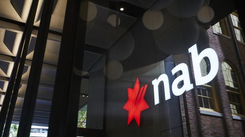 The NAB logo.