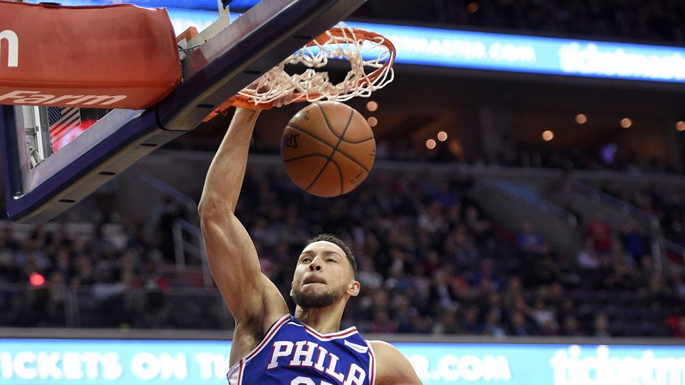 NBA: Ben Simmons leads Philadelphia 76ers to another win