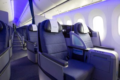 The United Airlines fleet will soon be fitted with new business class cabins, but passengers can still enjoy many of the new Polaris amenities.