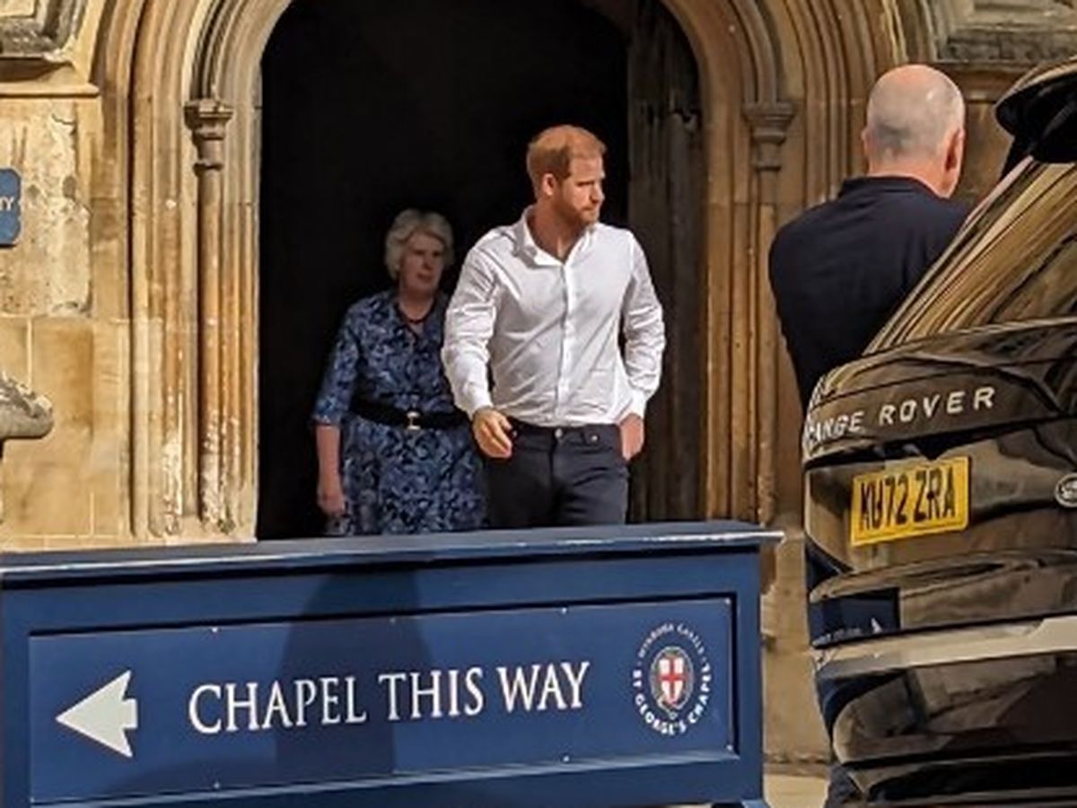 Prince Harry says it was 'great' to see grandmother Queen Elizabeth as he  shares details from visit