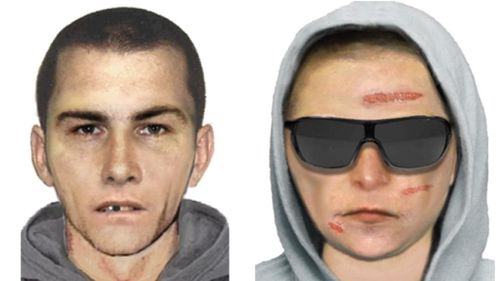 Police release images of pair that allegedly stabbed man on Melbourne tram