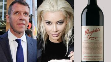 Premier Mike Baird has opened up on Penfolds wine and the Kardashian family ahead of the state election. (AAP/AP)