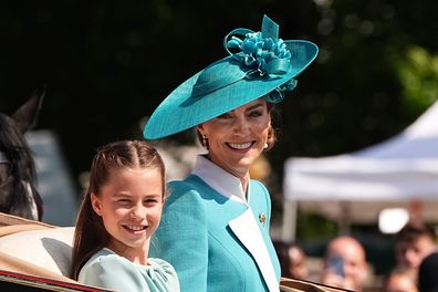 trooping the colour 2025 princess of wales and princess charlotte