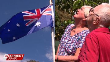 Sunshine Coast couple told they can't fly Australian flag in backyard