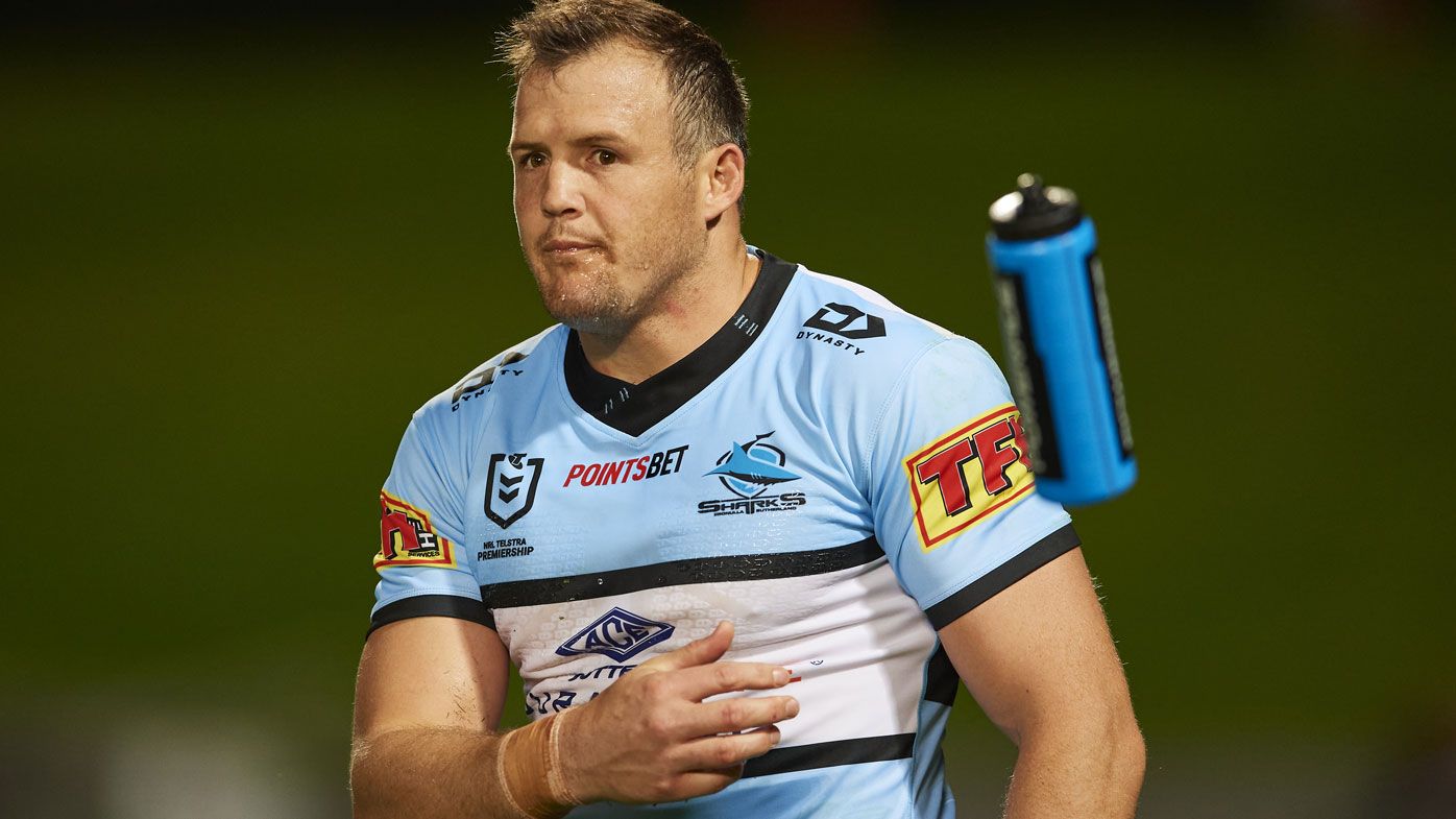 Josh Morris' mixed emotions as Cronulla Sharks farewell ends in defeat to Melbourne